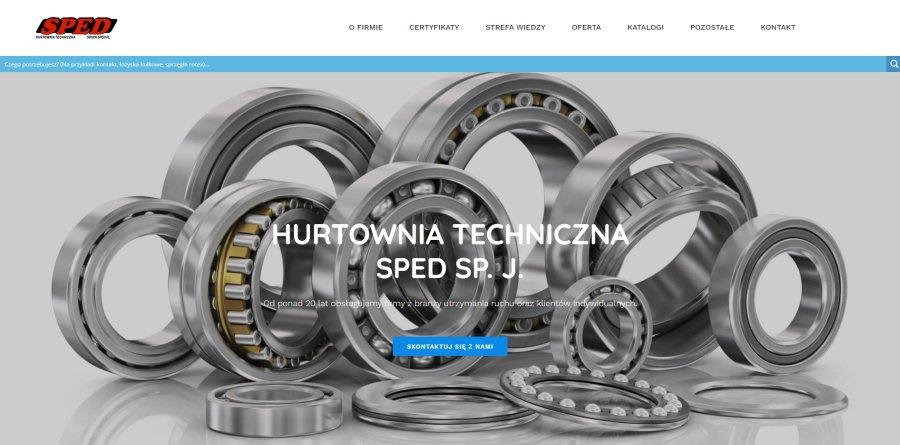 Łożyska toczne w Hurtowni Technicznej Sped Sp. J.