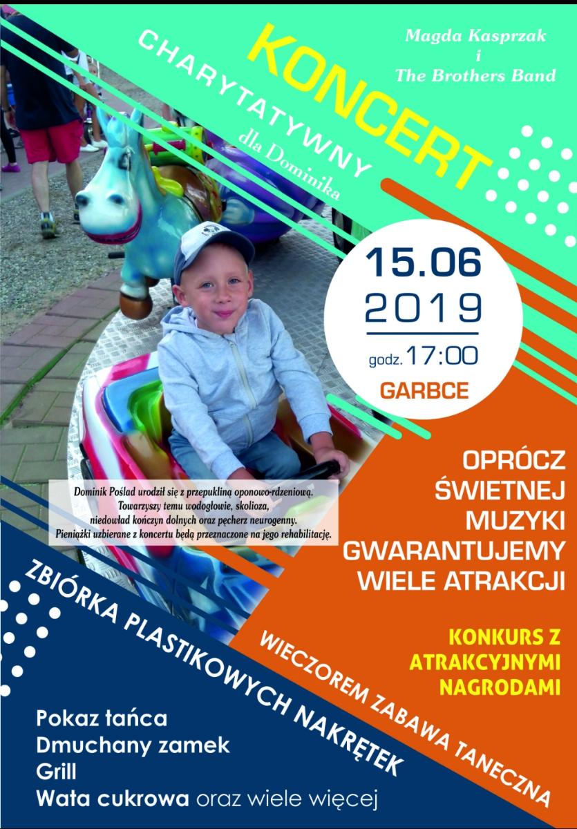 Festyn dla Dominika już w sobotę w Garbcach