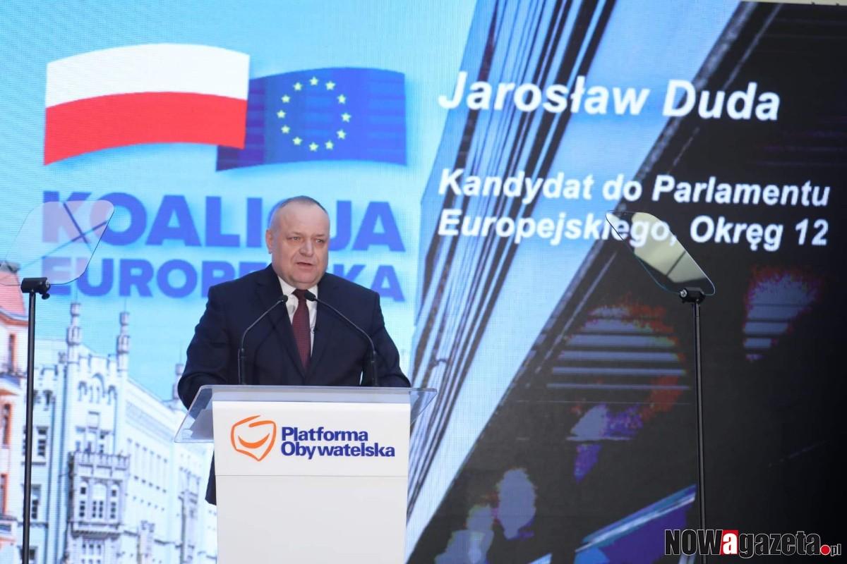 Rozmowa z Jarosławem Dudą, kandydatem Koalicji Europejskiej do Parlamentu Europejskiego z miejsca nr 2, na liście nr 3.
