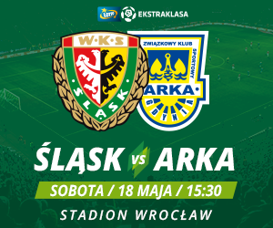 Mamy dla Was bilety na mecz Śląsk Wrocław – Arka Gdynia