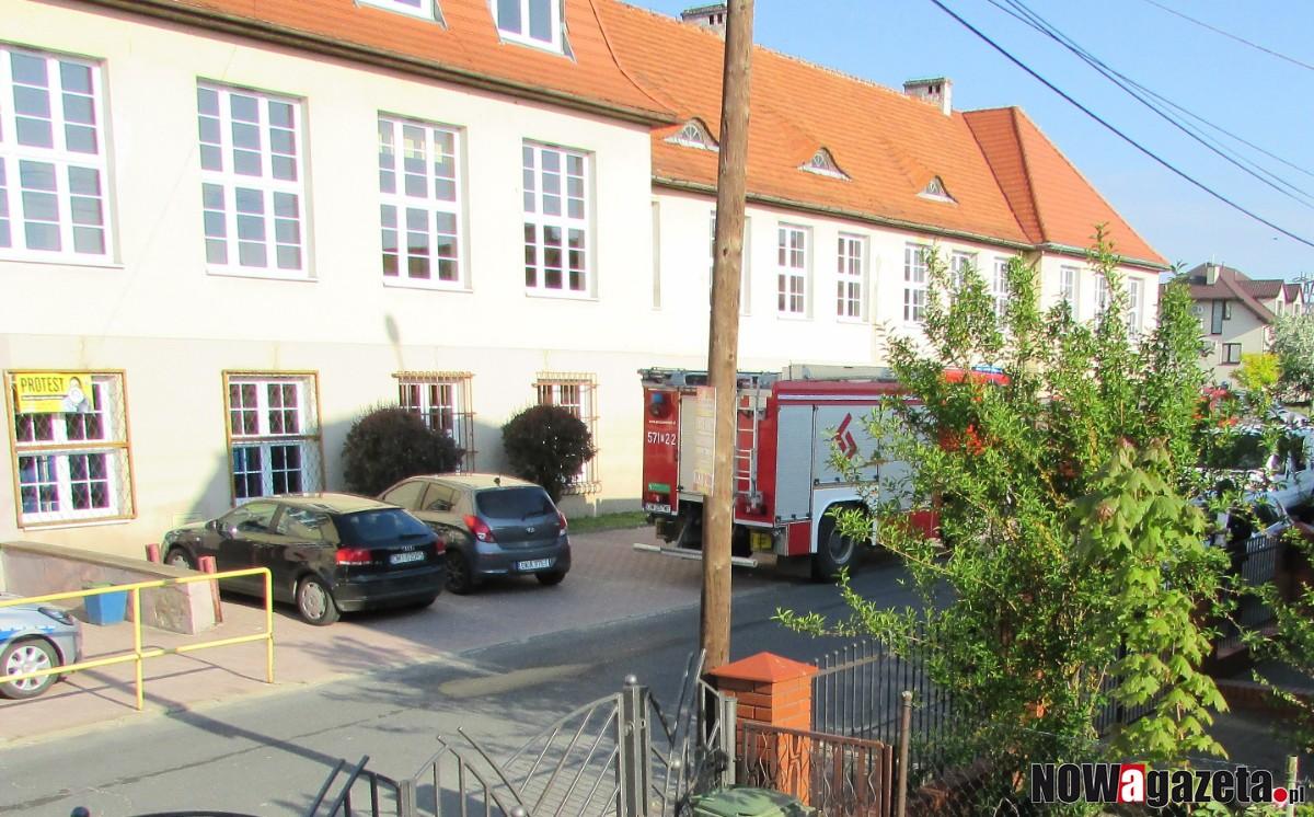 Alarm bombowy podczas matur