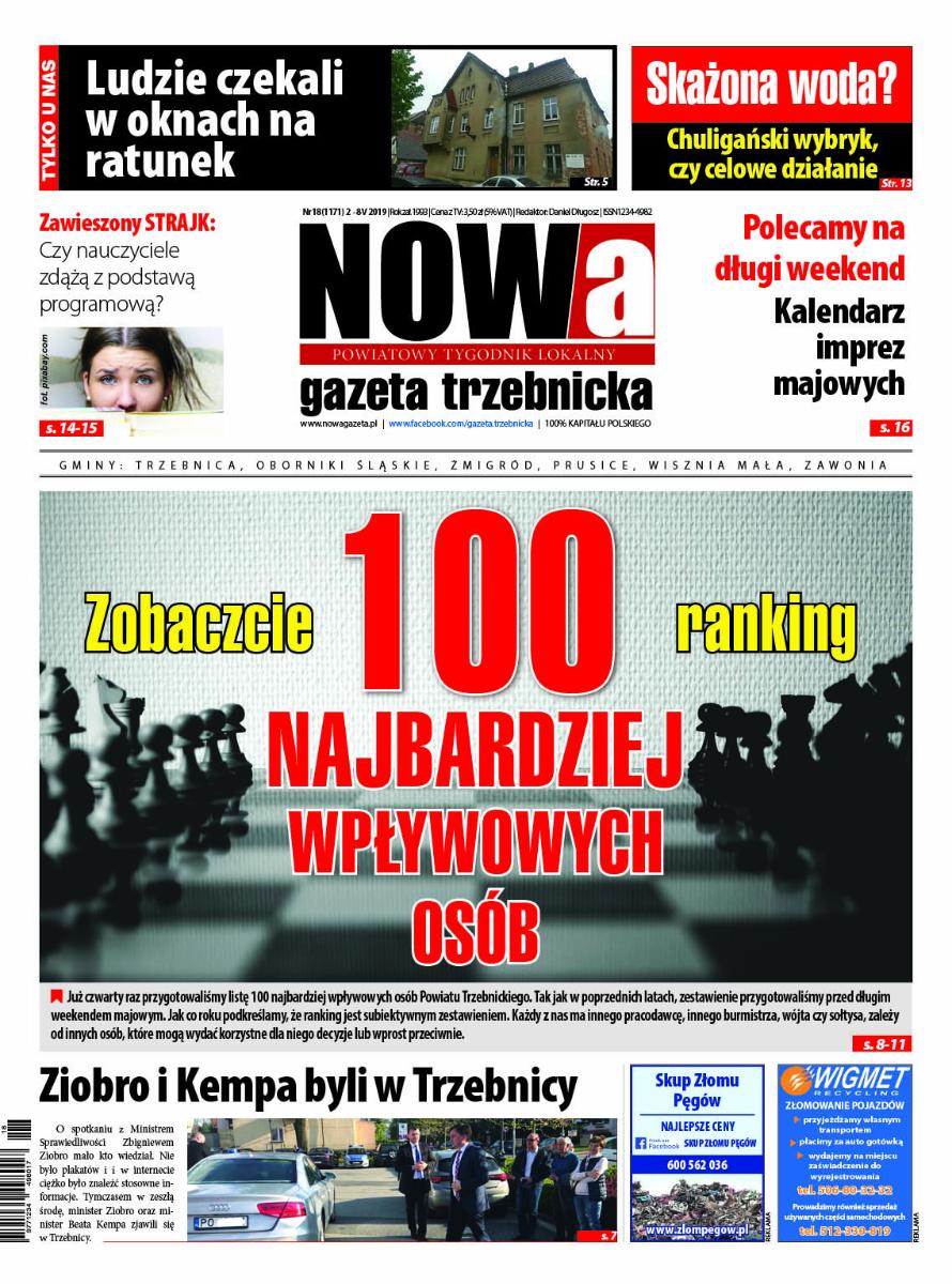 W sprzedaży 18/2019 numer NOWej. Przegląd wydania