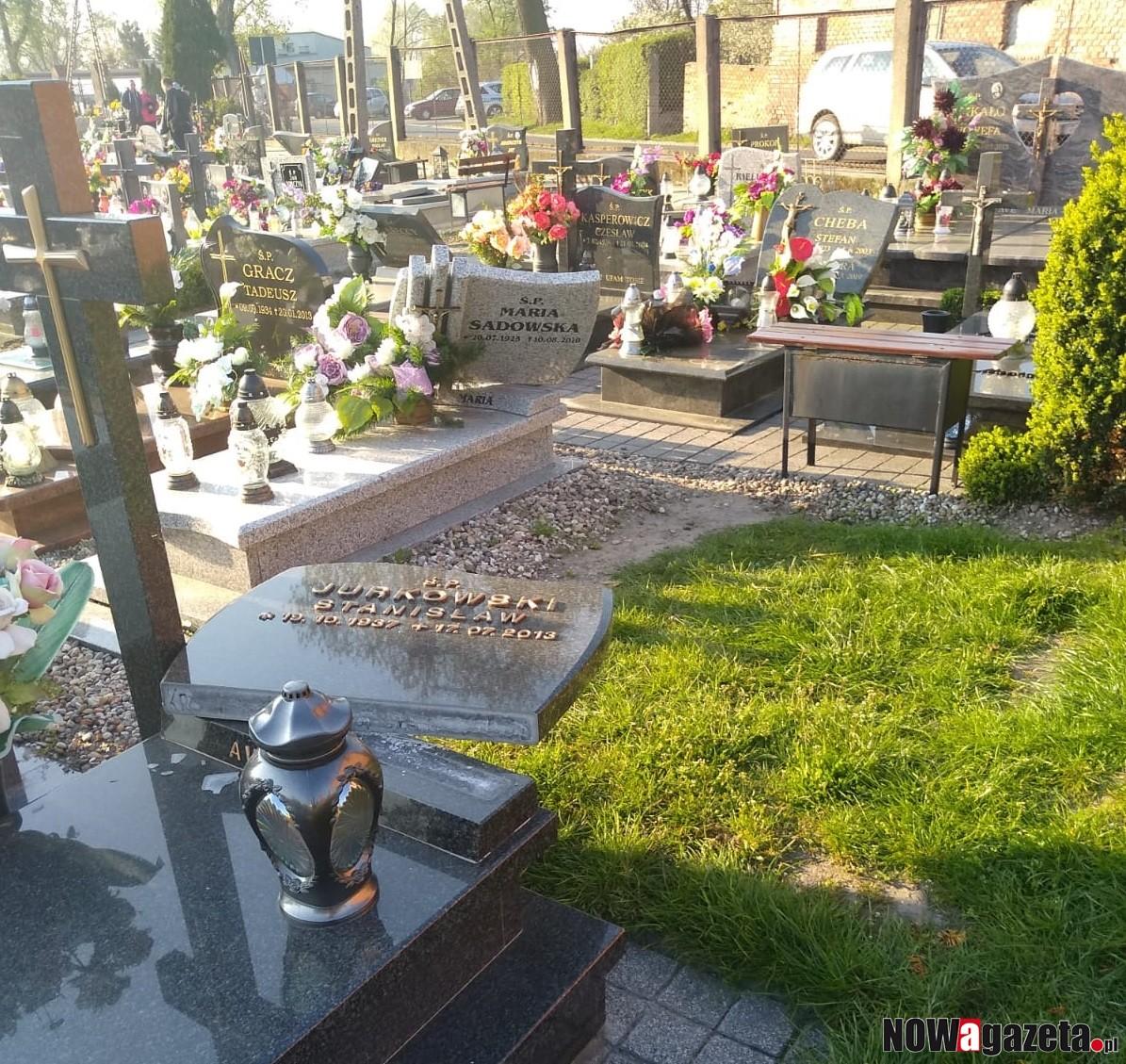 Policja zatrzymała podejrzanego o akt wandalizmu na Cmentarzu w Żmigrodzie