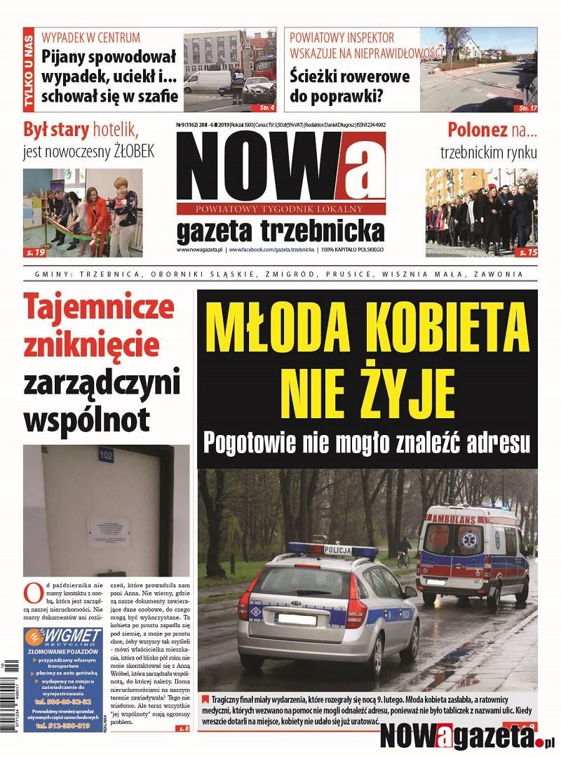 Już od dziś w sprzedaży 10/2019 numer NOWej gazety trzebnickiej. Przegląd wydania