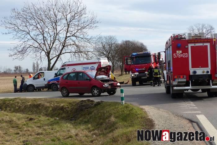 Wypadek na skrzyżowaniu przy Kaczmarku