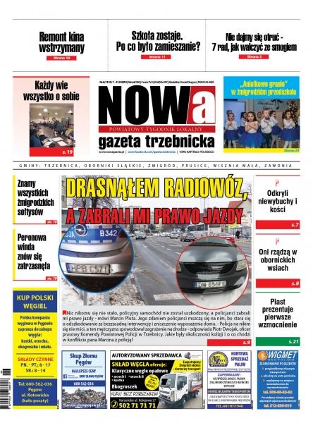 Już od dziś w sprzedaży 6/2019 numer NOWej gazety trzebnickiej. Przegląd wydania