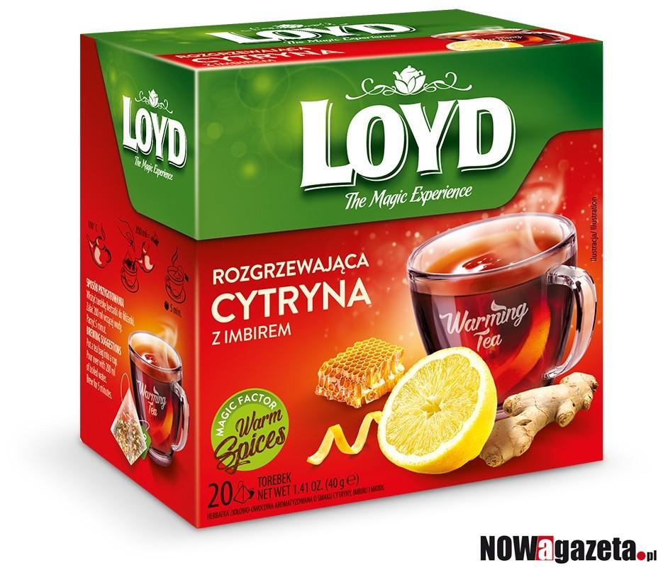 Rozgrzewająca herbata Loyd - nie tylko na zimę!