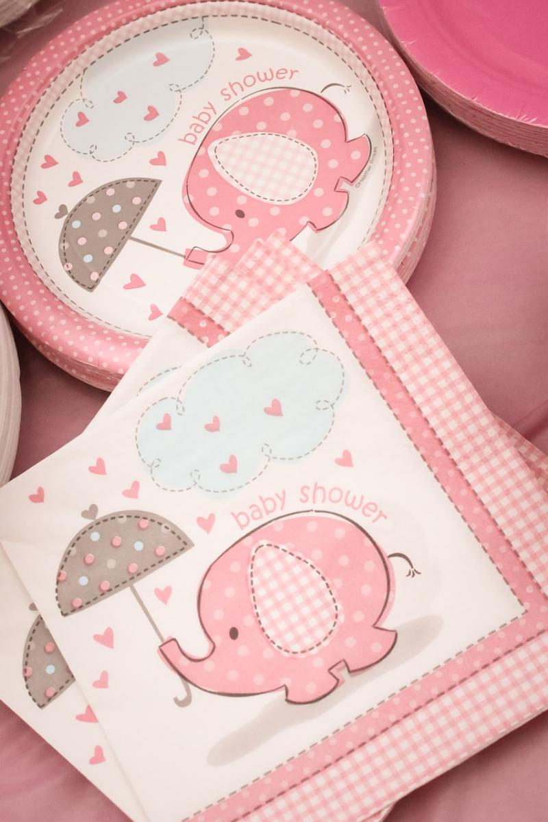 Dekoracje na baby shower