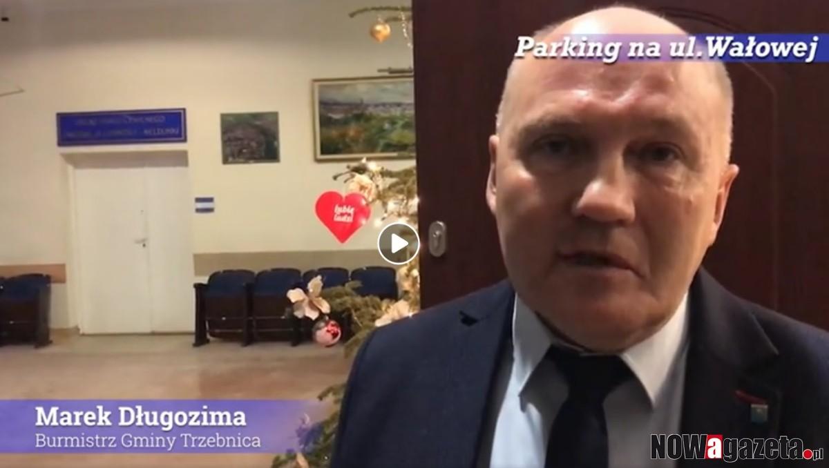 Parking na Wałowej - rozbiórka zbudowanych chodników. Zobaczcie rozmowę z burmistrzem [FILM]