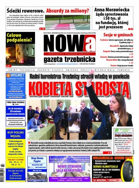 Już od dziś w sprzedaży nowy numer NOWej gazety trzebnickiej. Przegląd wydania nr 47