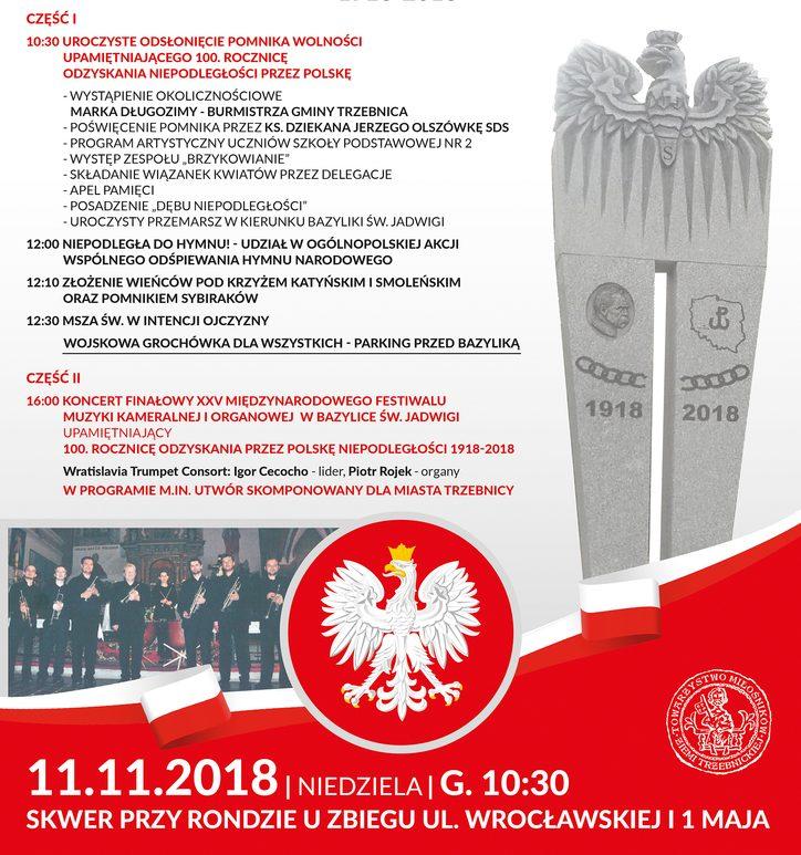 11 listopada w Trzebnicy. Jakie czekają atrakcje?