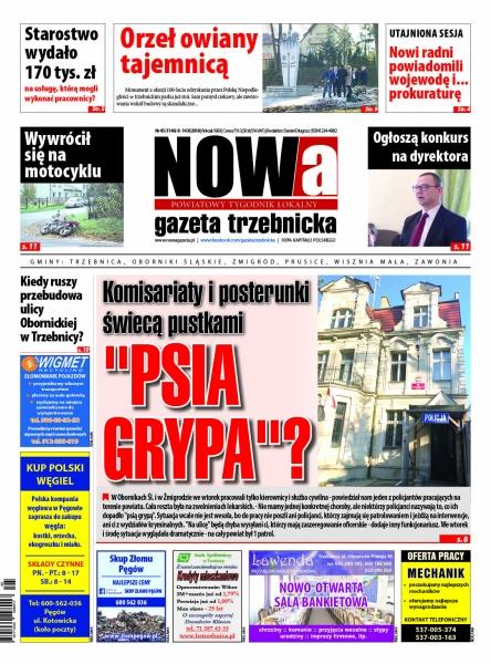 Już od dziś w sprzedaży nowy 45/2018 numer NOWej gazety trzebnickiej