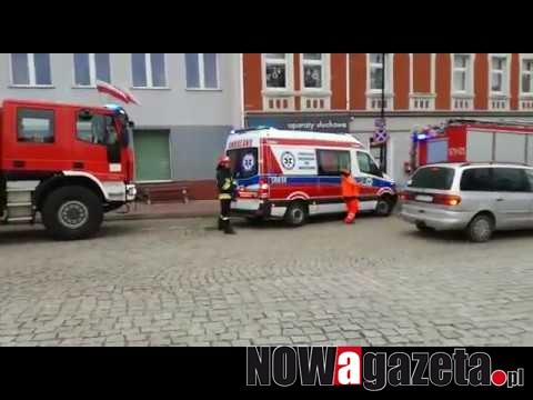 Ważne | Atak nożownika w centrum Trzebnicy!!! [FILM]