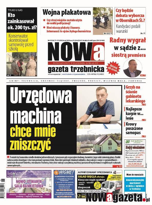 Już od dziś w sprzedaży 41/2018 numer NOWej gazety trzebnickiej