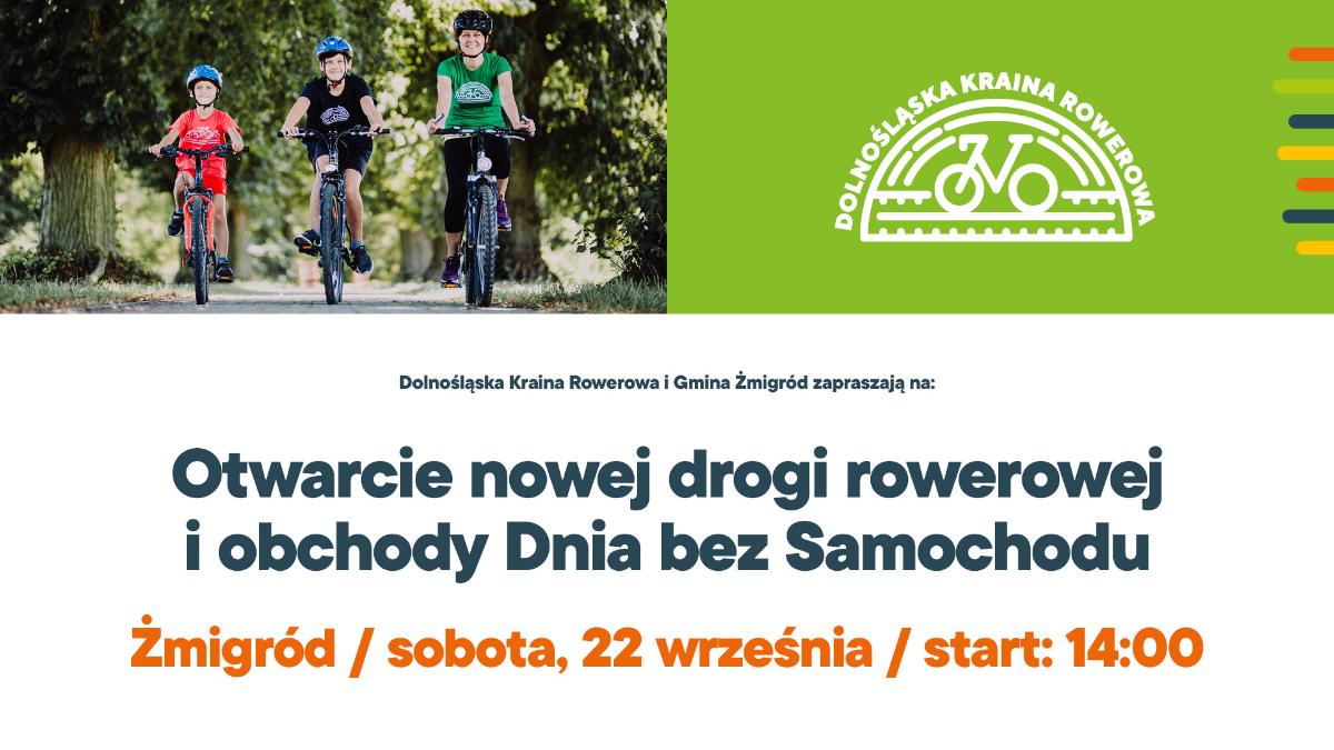 I Dzień Bez Samochodu w Żmigrodzie już w sobotę 22 września