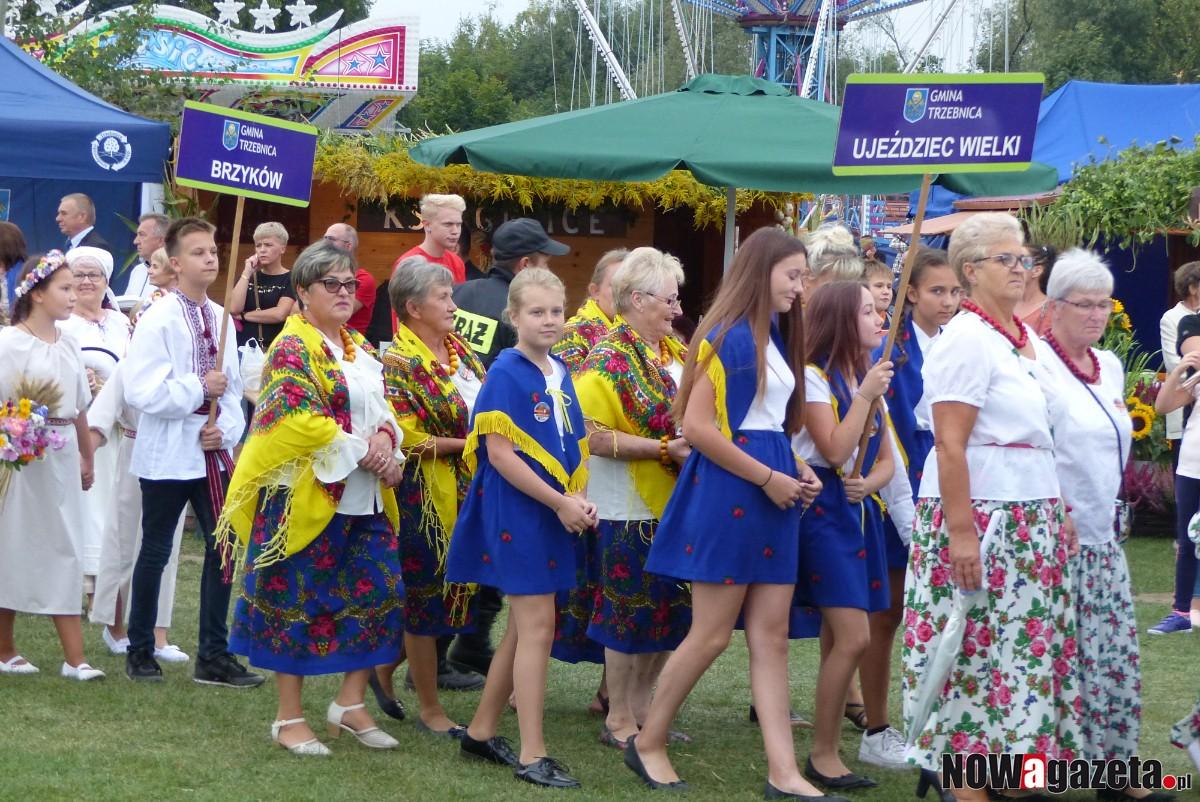Barwny korowód dożynkowy Trzebnica 2018 [GALERIA]