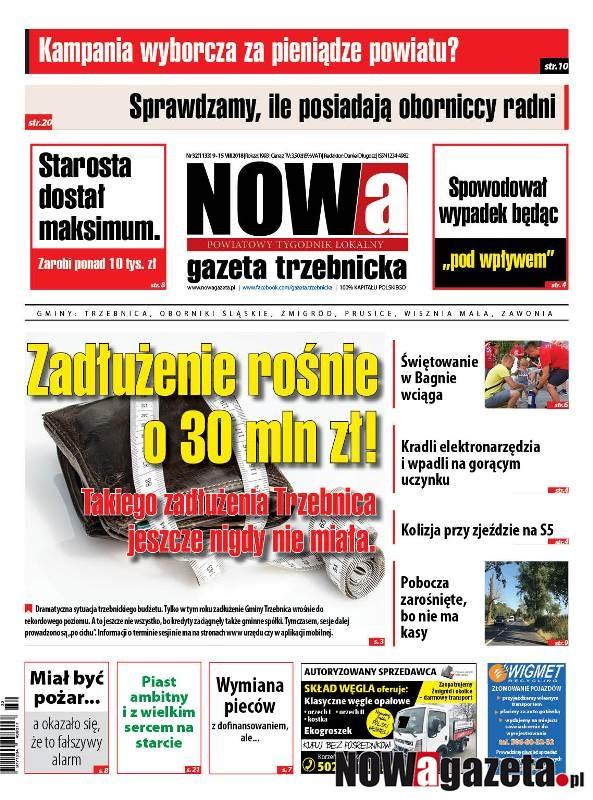 Już od dziś w sprzedaży 32/2018 numer NOWej gazety trzebnickiej
