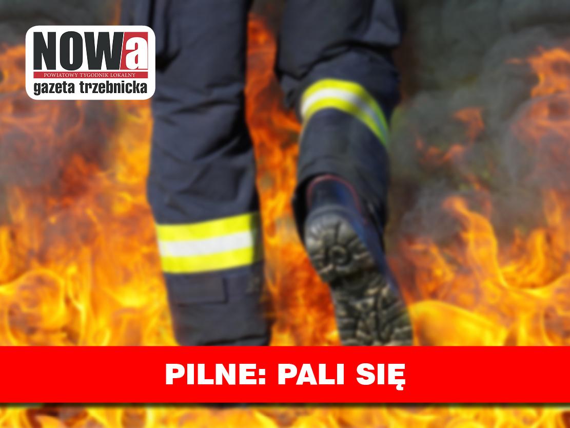 Uwaga | Ogień koło poczty