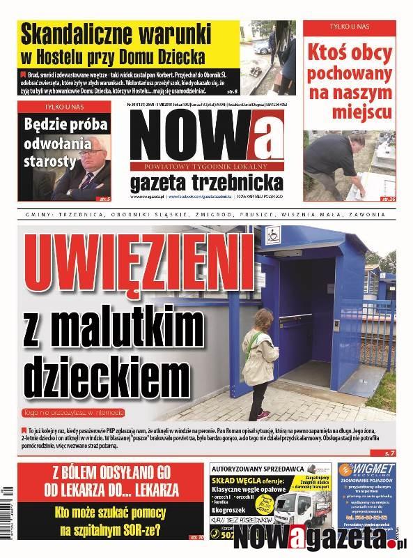 Już od dziś w sprzedaży 30/2018 numer NOWej gazety trzebnickiej