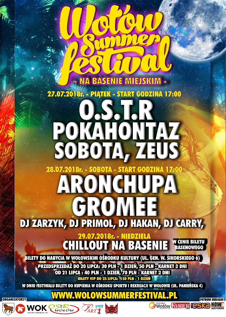 Rozdajemy bilety na Wołów Summer Festiwal 2018