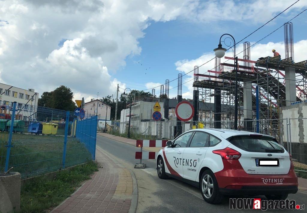 Uważajcie ul. 3 maja w Trzebnicy zamknięta