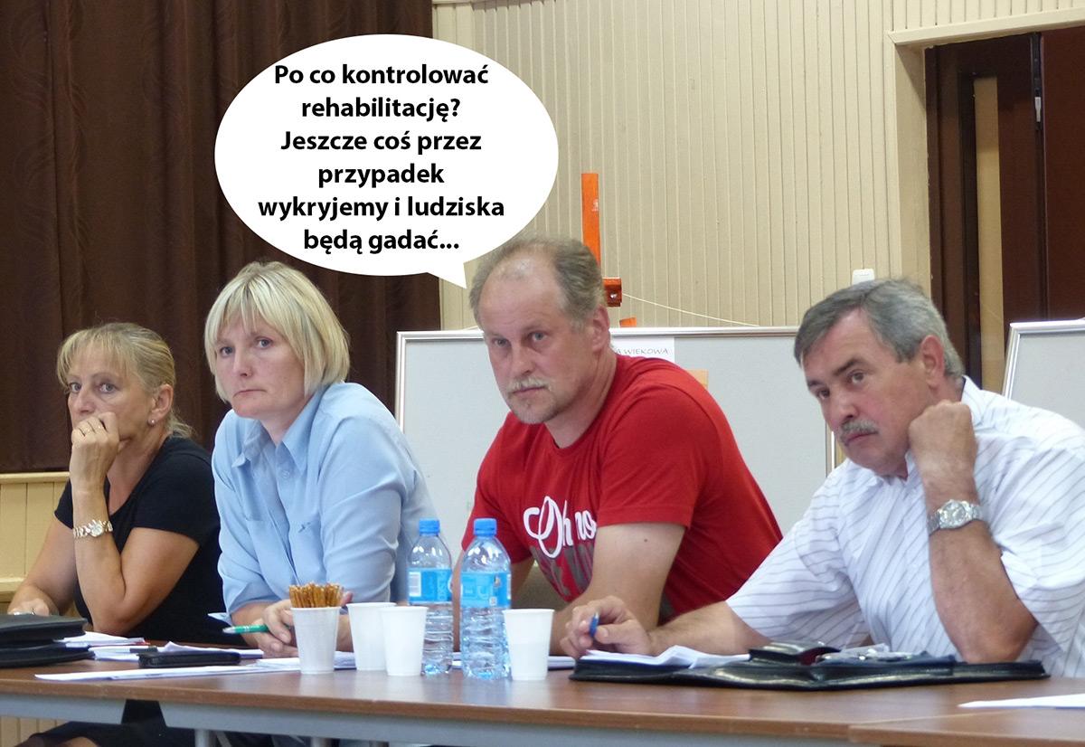 Wojewoda ostro o komisji rewizyjnej Zawoni