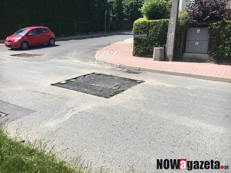 Uważajcie na niezabezpieczone dziury w Trzebnicy