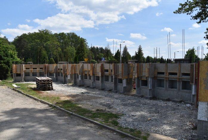 W Obornikach Śl. powstaje kolumbarium na cmentarzu komunalnym
