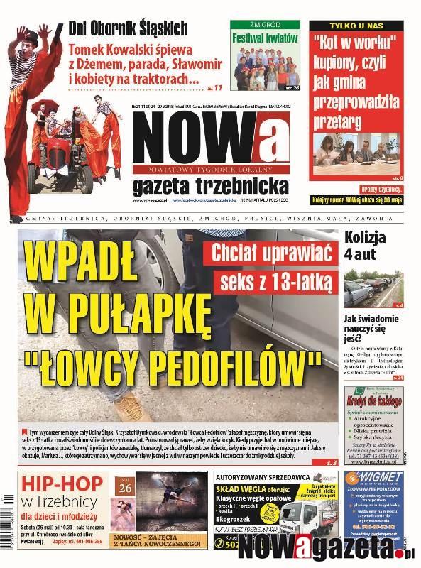 Już dziś w sprzedaży 21/2018 numer NOWej gazety trzebnickiej. Sprawdź co przygotowaliśmy