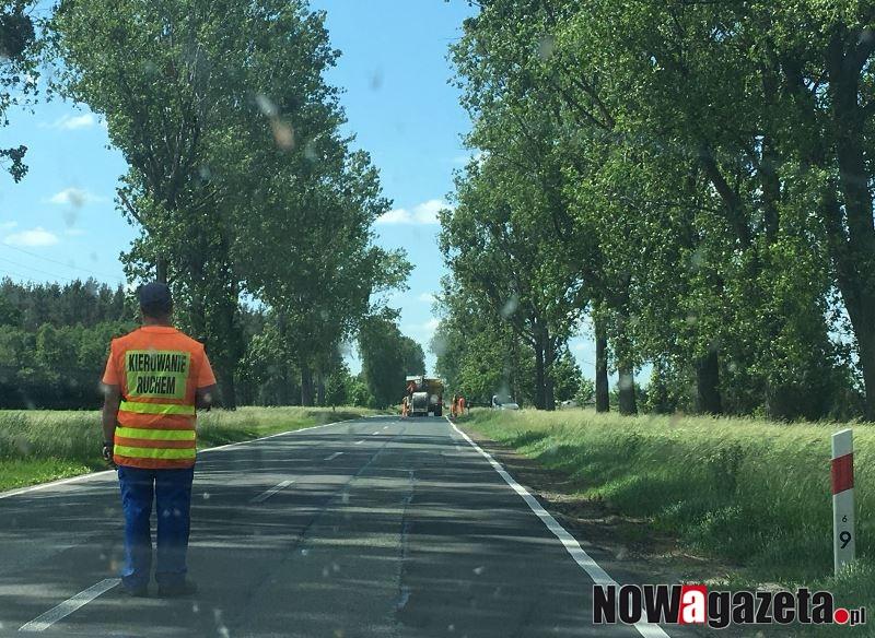 Uważajcie na roboty drogowe na trasie do Milicza