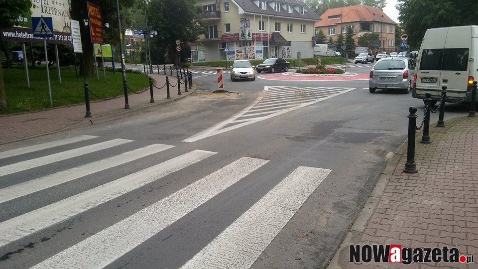 Drogowcy postawili znak po tym jak nagłośniliśmy sprawę