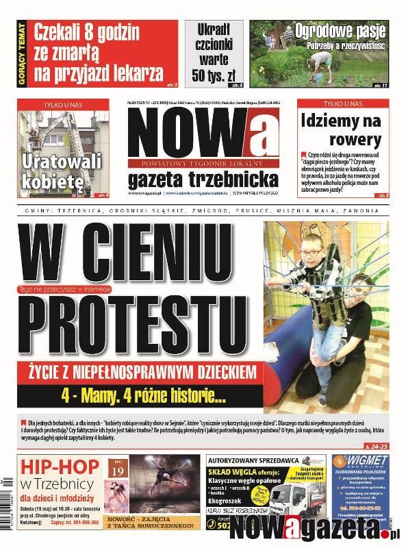 Przypominamy, że w sprzedaży jest 20/2018 numer NOWej gazety trzebnickiej