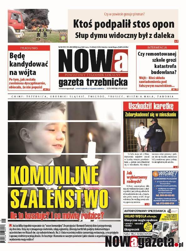 Już od dziś w sprzedaży 16/2018 numer NOWej gazety trzebnickiej