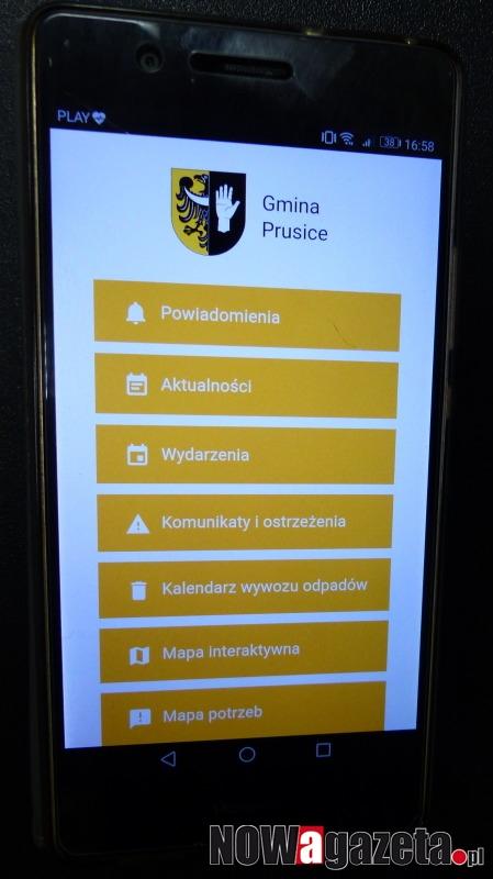 Pierwsza gminna aplikacja na smartfony