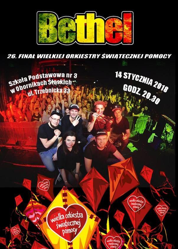 Bethel zagra na finale w Warszawie, a kilka godzin później w Obornikach Śl.