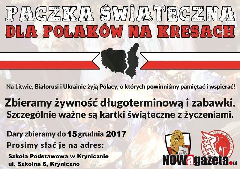 Paczka świąteczna dla Polaków na Kresach - dołącz do akcji