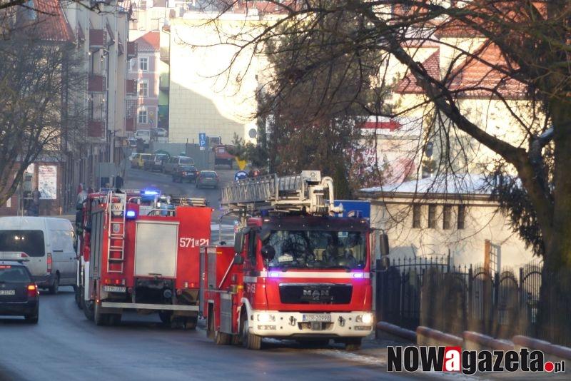 Paliły się sadze w kominie