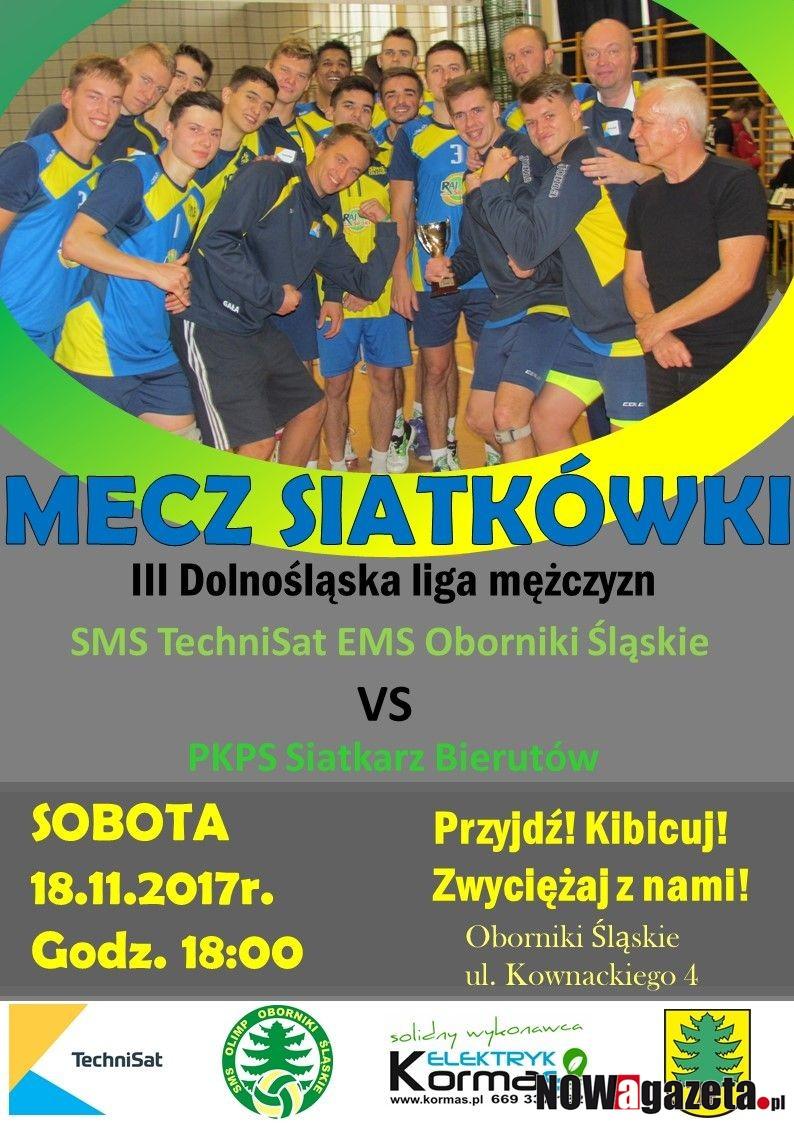 Już w sobotę mecz obornickich siatkarzy