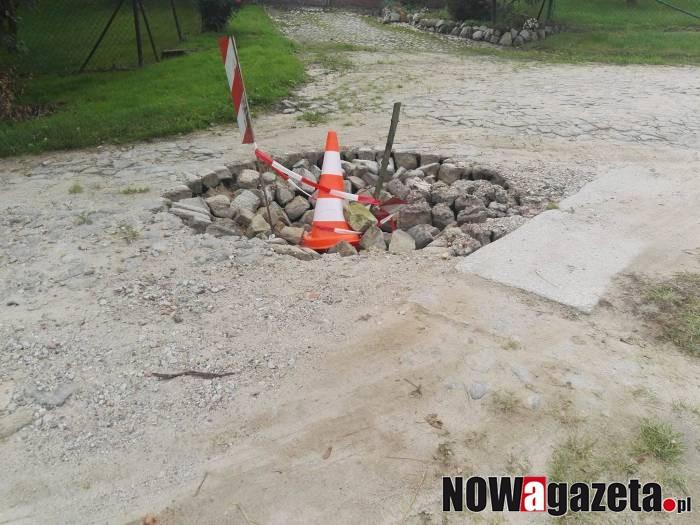 Niebezpieczna wyrwa będzie naprawiona