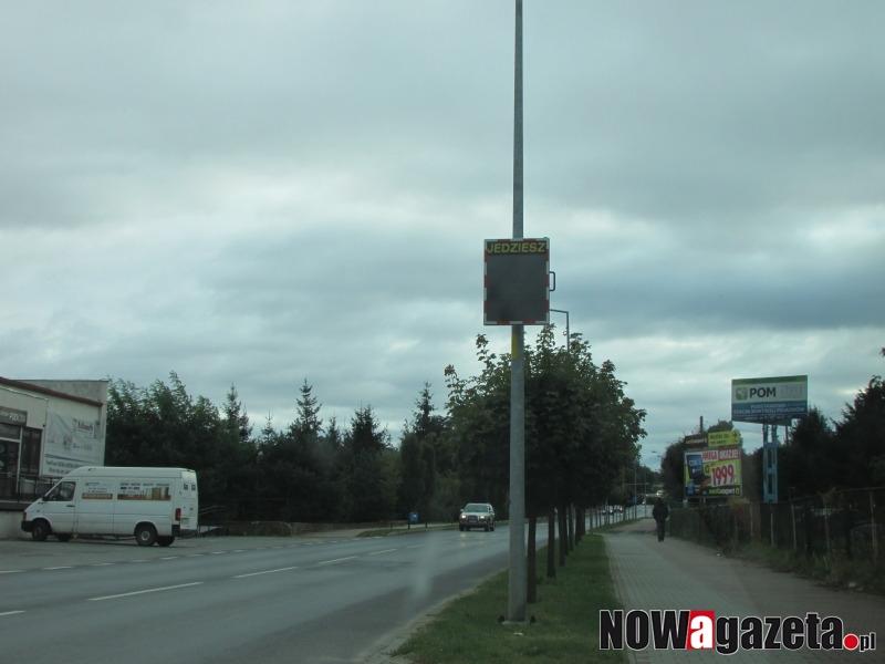 Wskaźnik prędkości Wrocławska
