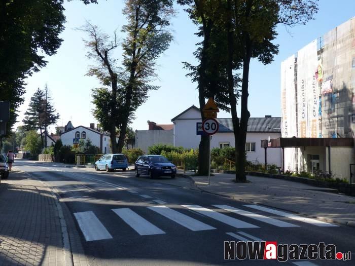 Bezpieczniejsze przejście przy szkole