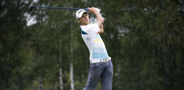 Mateusz Gradecki najlepszym Polakiem w profesjonalnym turnieju golfowym