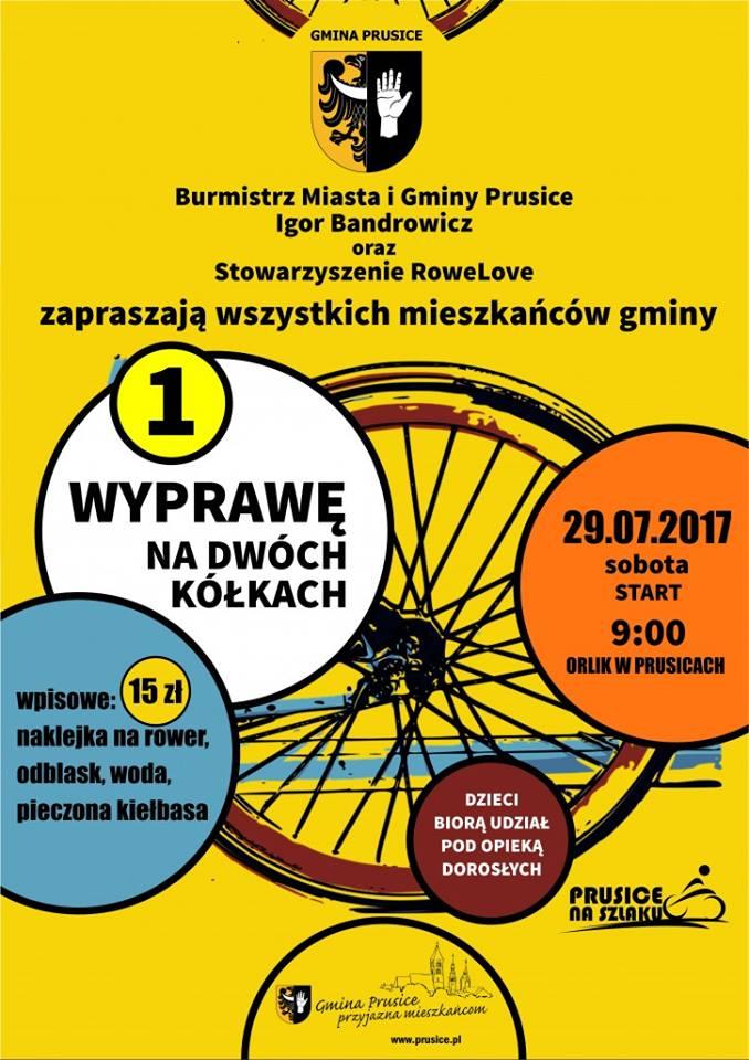 1. Wyprawa na dwóch kółkach po Gminie Prusice