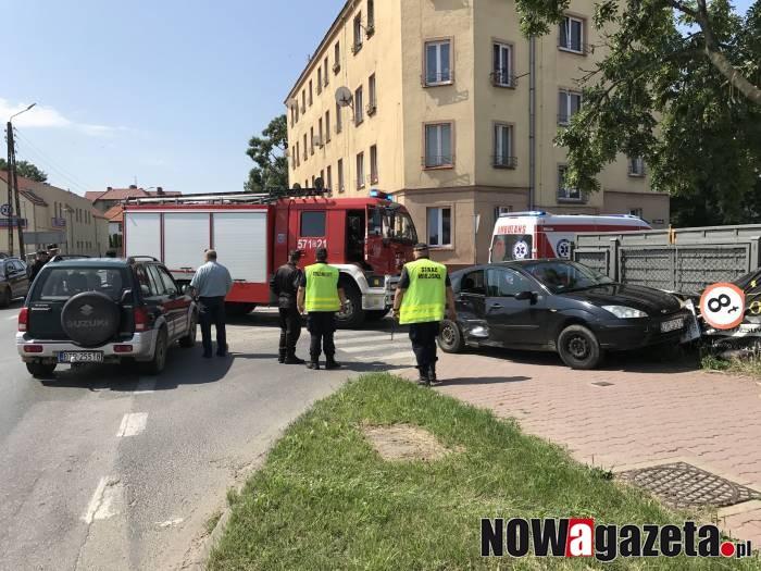 Kraksa w Trzebnicy