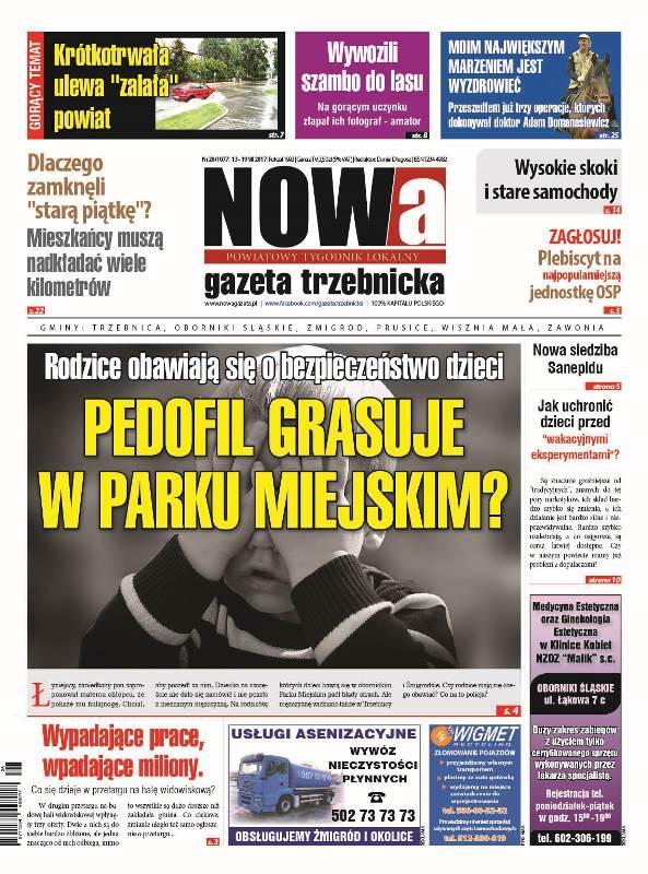 Już jutro ukaże się 28/2017 numer NOWej gazety trzebnickiej