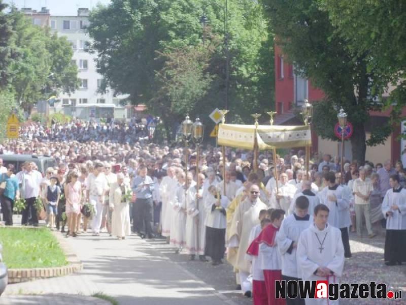 Sprawdź, którędy będą przechodzić procesje Bożego Ciała