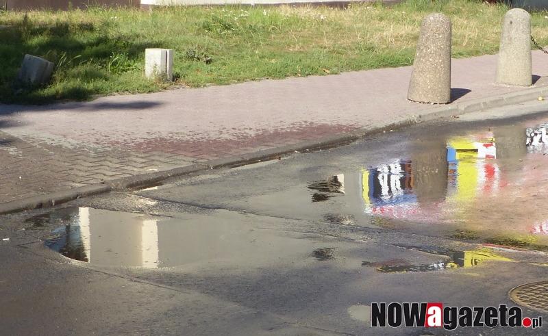 Pękła rura