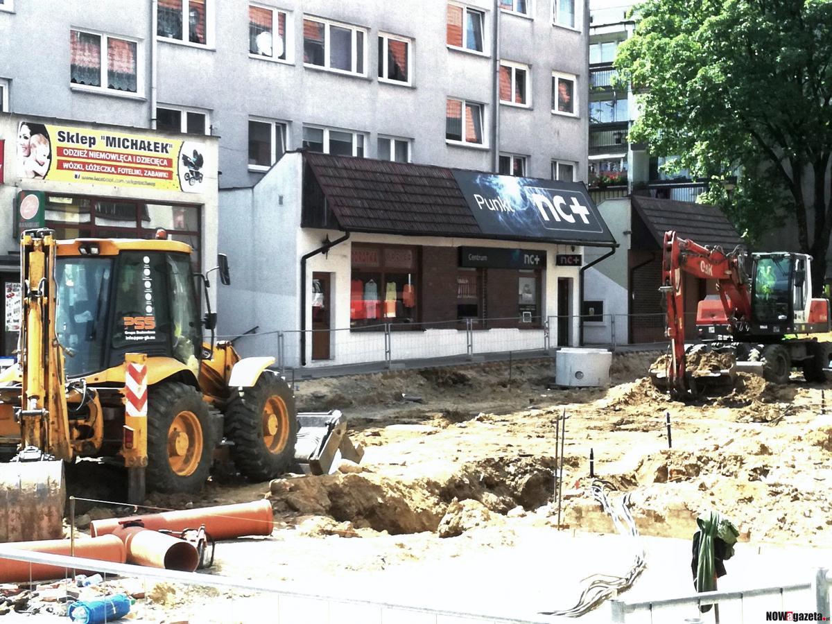 Postępują prace przy ulicy Solnej