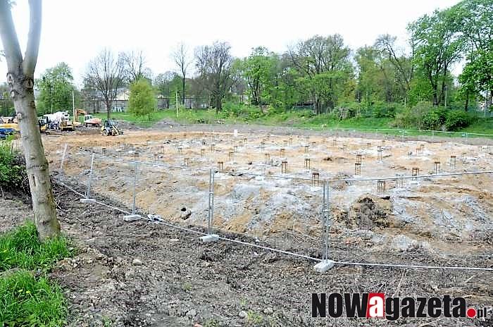 Przedszkole na betonowych palach
