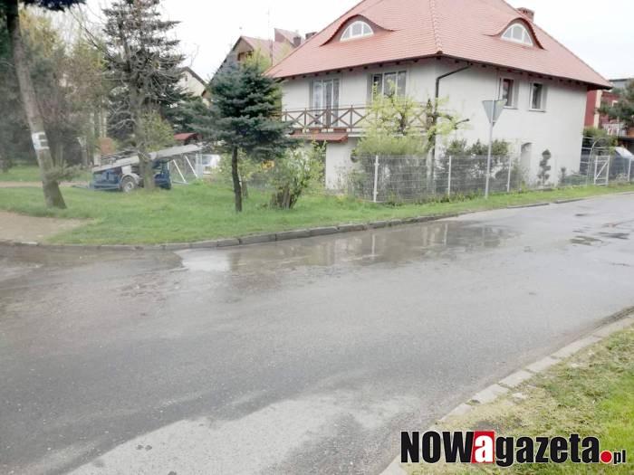 Nie sposób przejść po deszczu